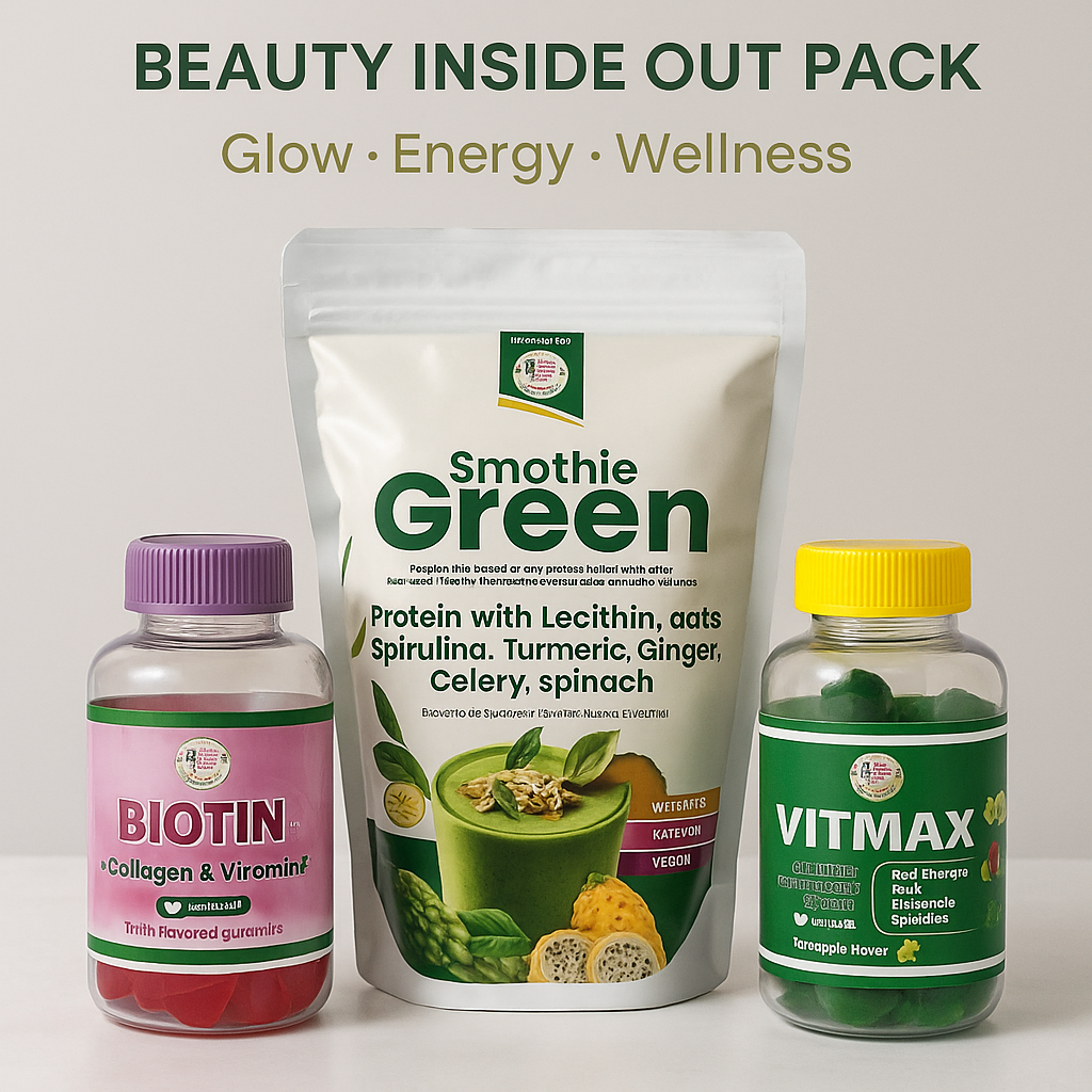 Beauty Inside Out Pack β Hair, Skin & Gut Health
